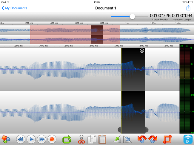 TwistedWave : l’équivalent d’Audacity sur iPad ! (€)