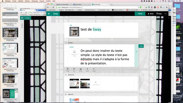 Microsoft Sway: des présentations originales et dynamiques en ligne (beta)