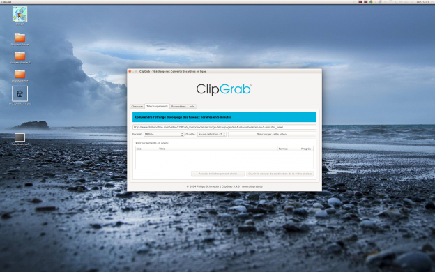 Clipgrab: excellent logiciel multiplateforme pour télécharger et convertir les vidéos du net (Linux, win, Mac)