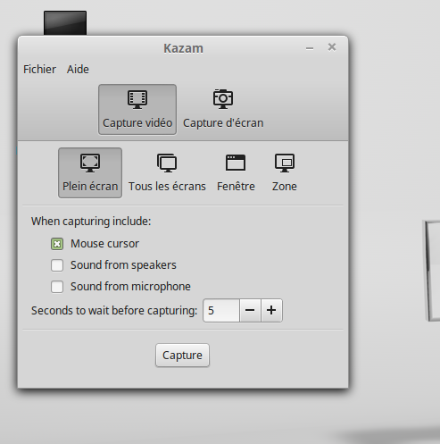 Kazam: une excellente solution pour enregistrer son écran sur Linux