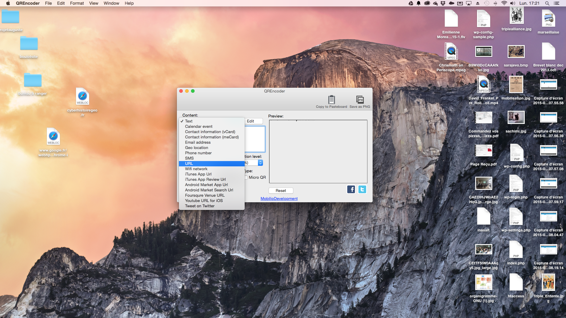 Qrencoder: un petit utilitaire sympa pour créer vos Qrcode sur Mac