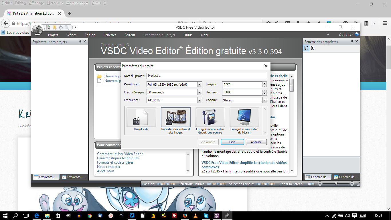 VSCD free video editor: un très bon soft de montage vidéo gratuit pour Windows