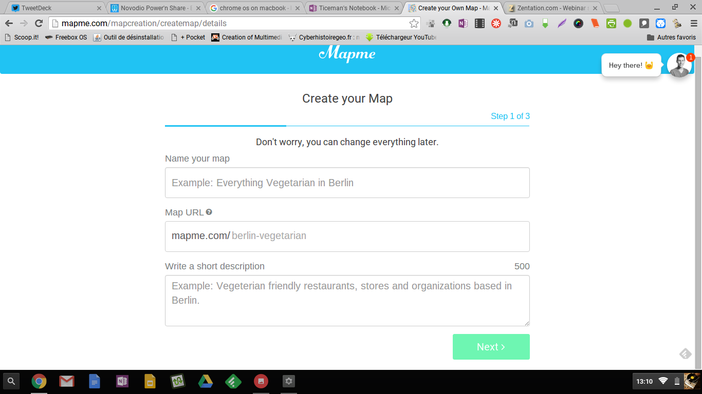 Mapme: créer des cartes simples personnalisées à insérer sur vos sites