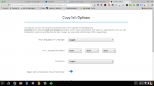 copyfish options