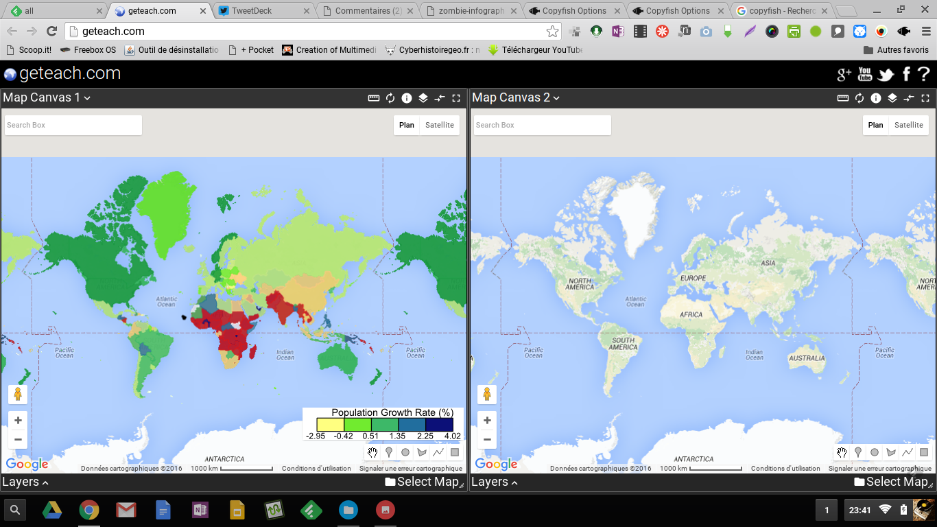 Geteach: plus qu’un Atlas, un mini SIG en ligne