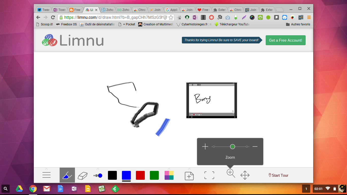 Limnu: Une solution de tableau blanc collaboratif simple et gratuite