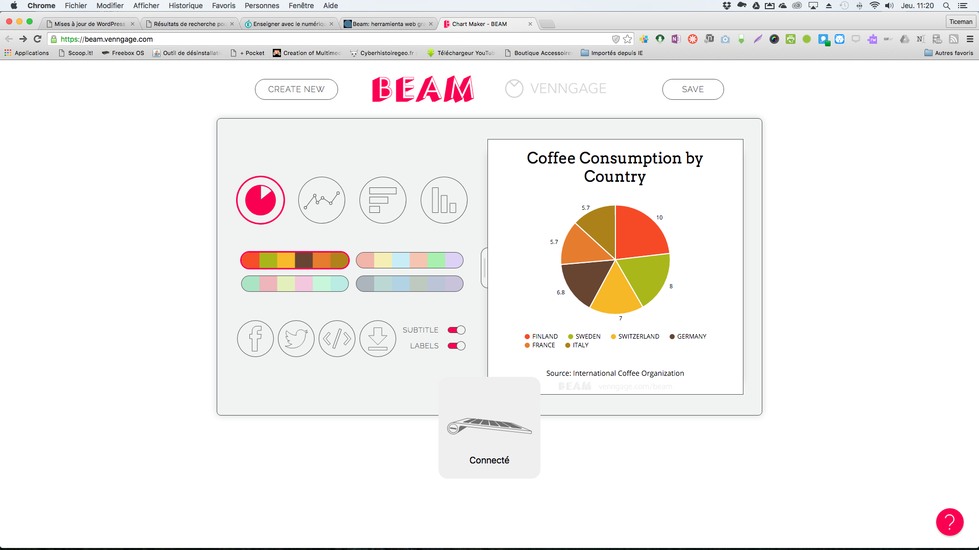 Beam: transformez vos données en graphique instantanément