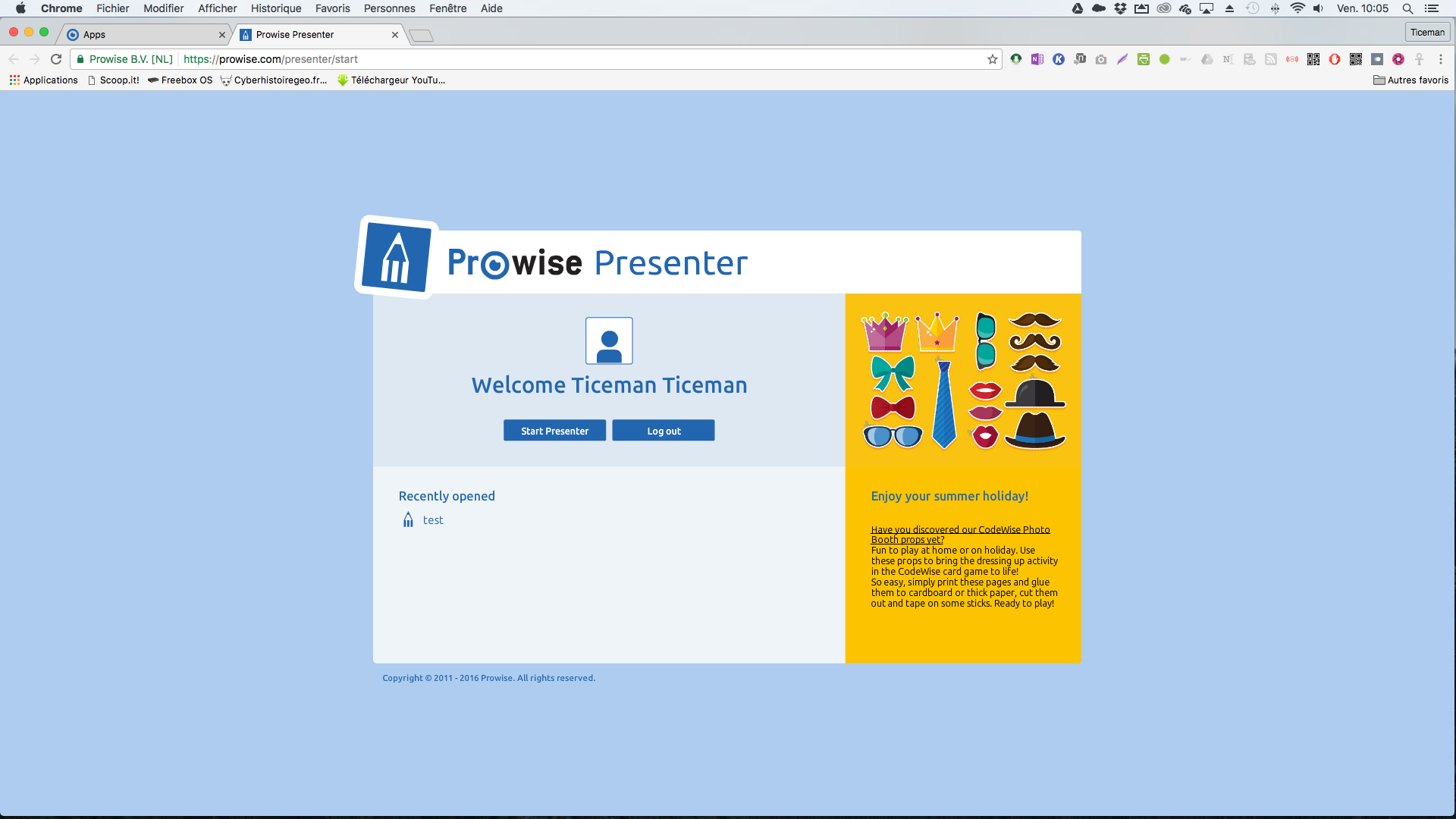 Prowise Presenter: tableau blanc interactif,  boitier de vote, travail collaboratif sur tous vos appareils