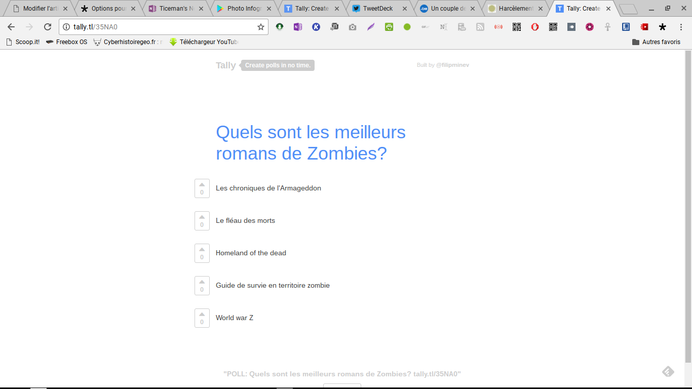 Tally: créer des sondages rapidement sans inscription