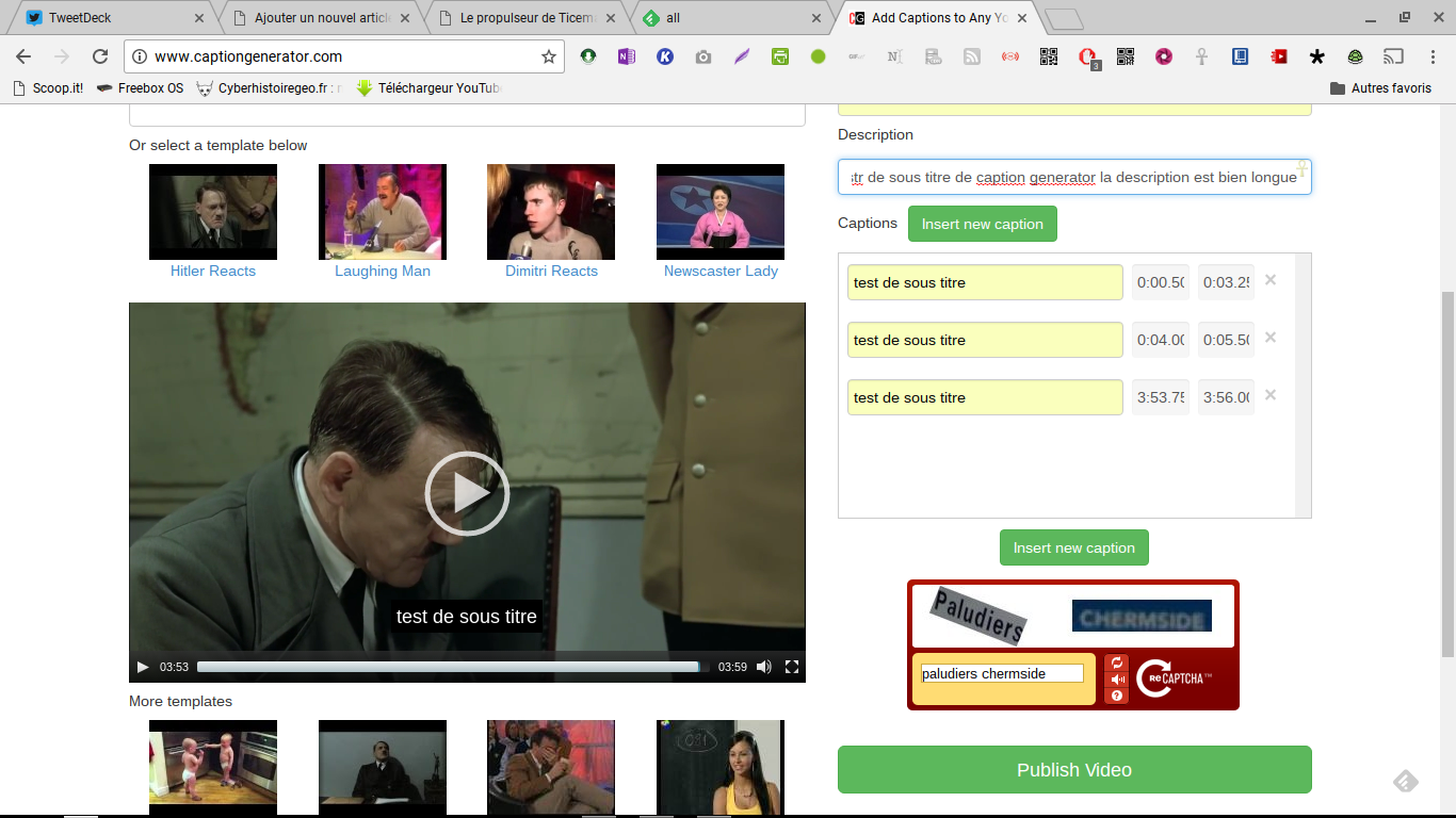 Caption generator, la façon la plus simple de sous-titrer des vidéos youtube