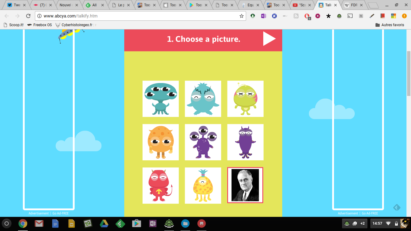 Talkify: faire parler des portraits en ligne