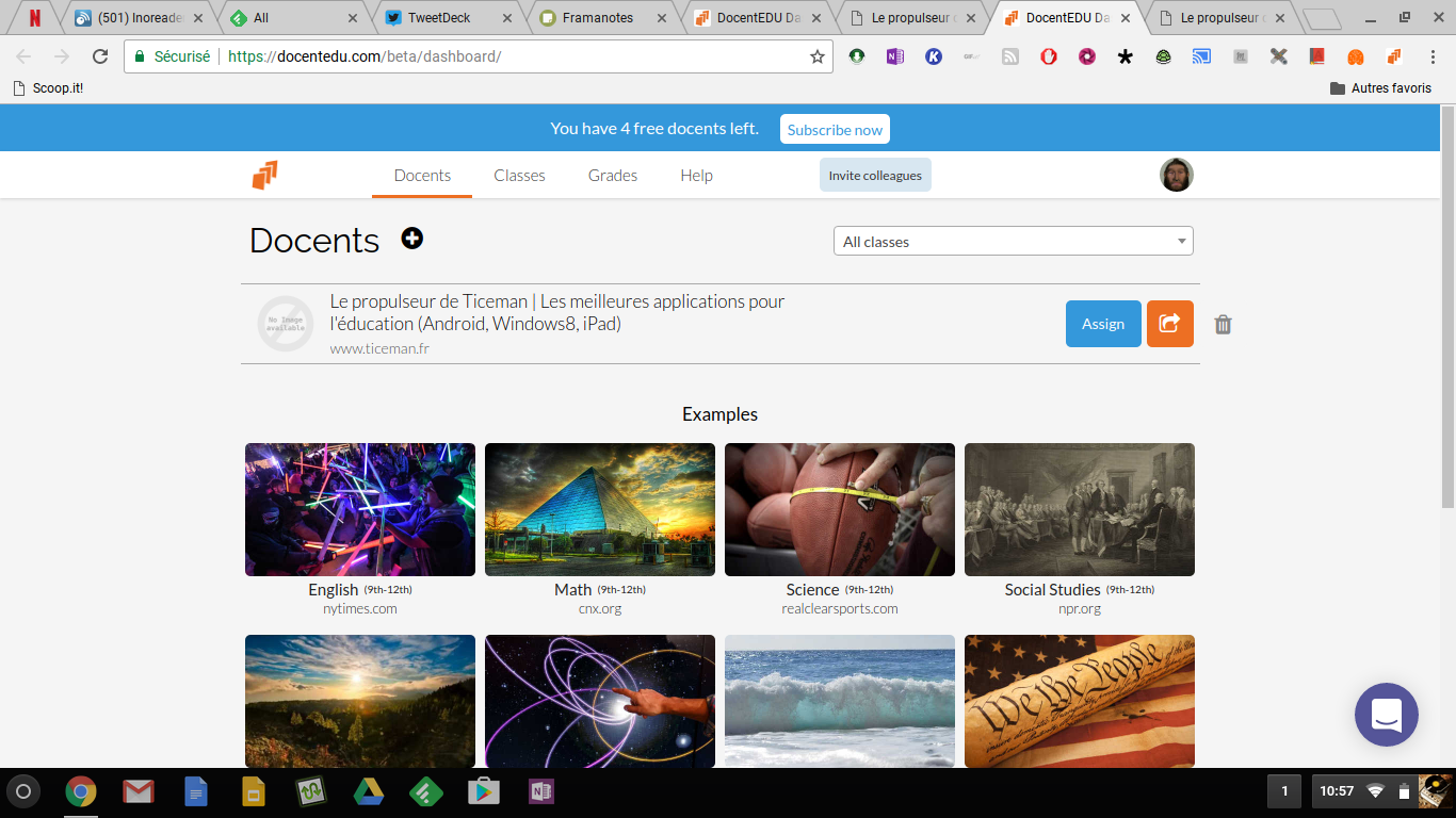 Docentedu: transformer n’importe quel page web en cours interactif et multimédia