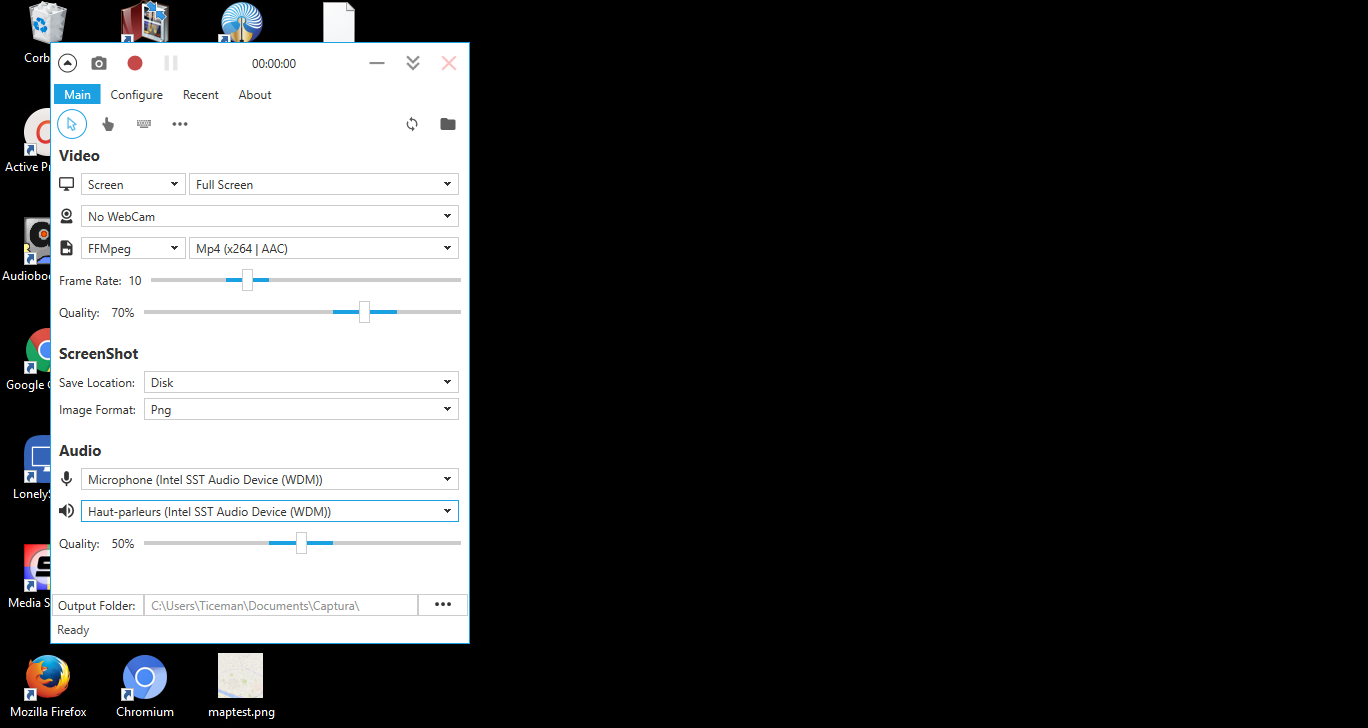 Captura: un logiciel open source pratique pour filmer son écran et réaliser des captures (Win)