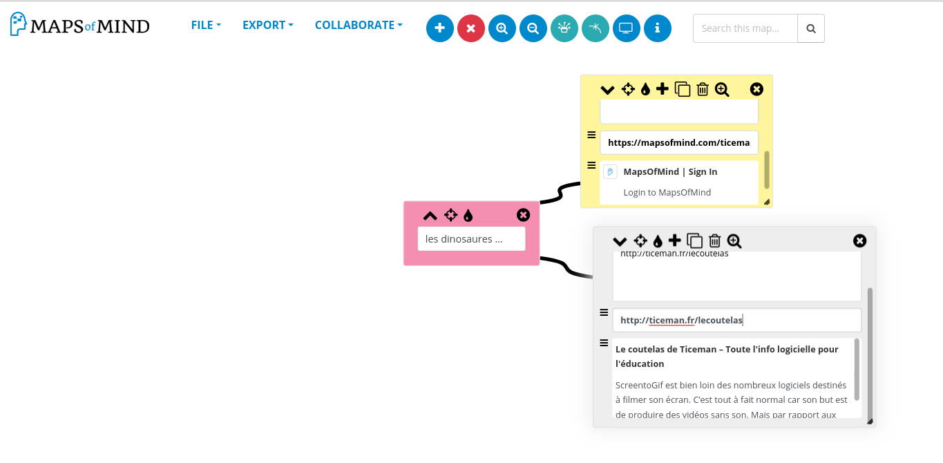 MapsofMind: une façon originale de concevoir les cartes mentales