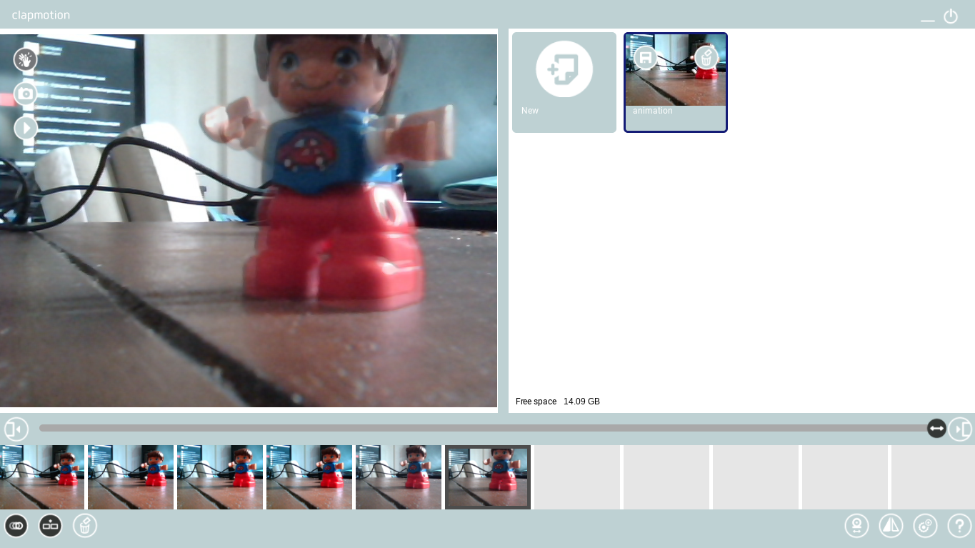 Clapmotion: l’animation image par image en un claquement de main simplement avec chrome