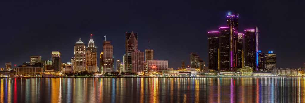 Detroit Panorama by w4nd3rl0st (InspiredinDesMoines), on Flickr