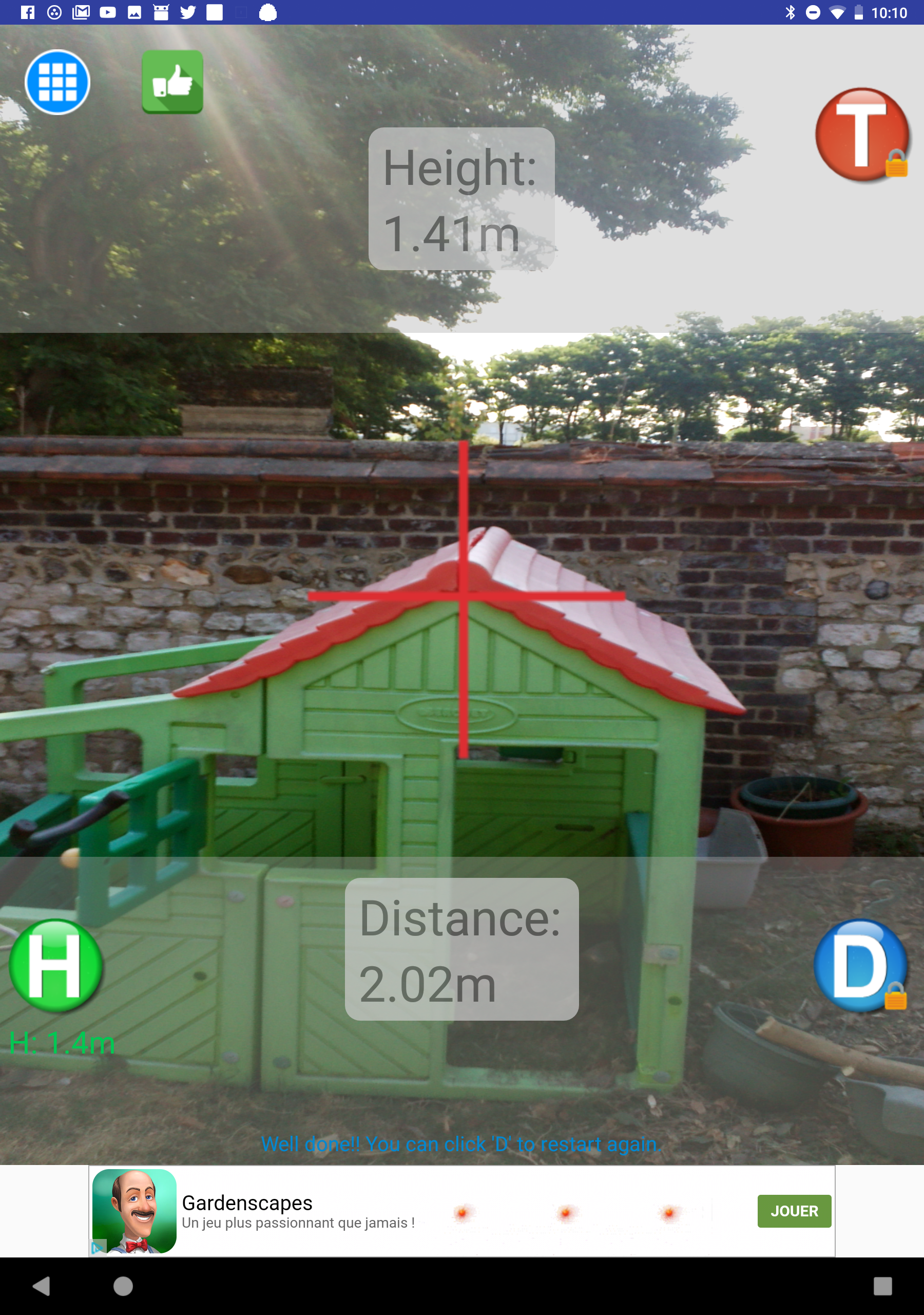 Distance Meter: Mesurez votre environnement avec une application Android