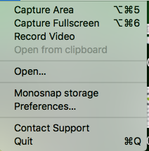 Monosnap: capturez ou filmez facilement votre écran sur mac et windows
