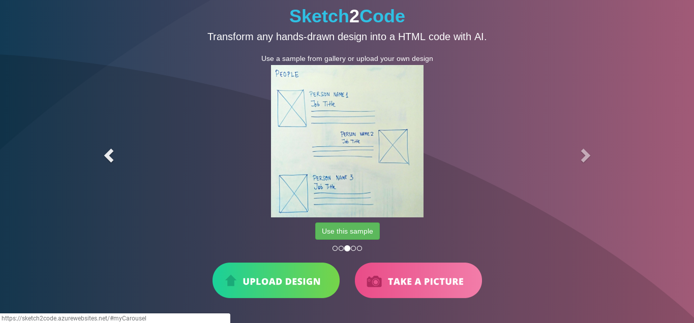 Sketch2Code: créez vos sites web en les dessinant