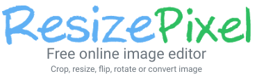 ResizePixel : redimensionnez, coupez, convertissez vos images.