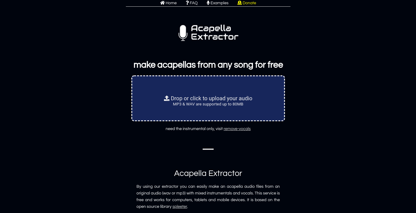 acapella extractor vst acapella extractor vst