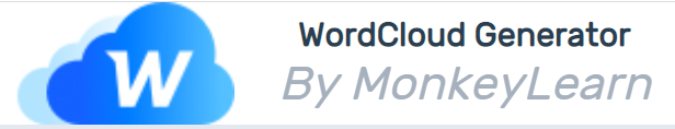 MonkeyLearn Wordcloud Generator : un générateur de nuages de mots basique mais pratique.
