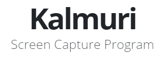 Kalmuri : un petit programme basique mais pratique pour ses captures d’écran en image ou vidéo.