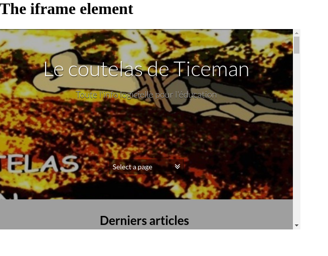 Générateur d’iFrame : générer un code d’intégration pour tout ce dont vous avez besoin.